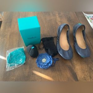 Tieks size 9 navy